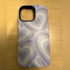 Casely Bold Purple Heart Case for iPhone 14 Pro Max